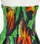 Hula Midi Dress with Strelitzia Print / Luxury Collection / Gray / J2680gy