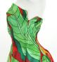 Hula Midi Dress with Strelitzia Print / Luxury Collection / Red / J2680rd