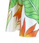 Hula Midi Dress with Strelitzia Print / Luxury Collection / White / J2680wh