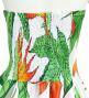 Hula Midi Dress with Strelitzia Print / Luxury Collection / White / J2680wh