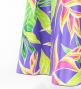 Hula Long Dress with Heliconia Print / Luxury Collection / Purple / J2687pu