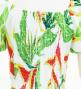Hula Long Dress with Heliconia Print / Luxury Collection / White&Red / J2687whrd