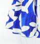 Hula Midi Dress with Tiare Print / Luxury Collection / Blue / J2688bl