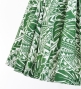 Hula Pa'u Skirt with Monstera Kahiko Print / Green / G2693
