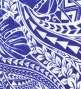 Hula Pa'u Skirt with Monstera Kahiko Print / Navy / G2695