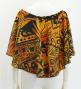 Hula Koshibo Cape with Kahiko&Strelitzia Print / Luxury Collection / J2705