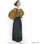 Hula Koshibo Cape with Kahiko&Strelitzia Print / Luxury Collection / J2705