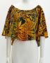 Hula Koshibo Cape with Kahiko&Strelitzia Print / Luxury Collection / J2705