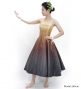 Hula Midi Gradation Dress/ Luxury Collection / Beige & Brown / J2709bebr