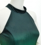 Hula Long Gradation Dress with Velvet / Luxury Collection / Green & Yellow / J2711grye