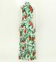 Hula Long Red Ginger Dress with Velvet / Luxury Collection / White / J2713wh