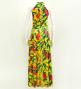 Hula Long Red Ginger Dress with Velvet / Luxury Collection / Yellow / J2713ye