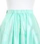 Hula Long circular skirt with Lehua/ Luxury Collection / Blue / J2716bl