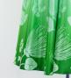 Hula Long circular skirt with Lehua/ Luxury Collection / Green / J2716gr