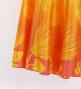 Hula Long circular skirt with Lehua/ Luxury Collection / Orange / J2716or
