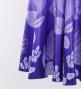 Hula Long circular skirt with Lehua/ Luxury Collection / Purple / J2716pu