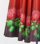 Hula Long circular skirt with Lehua/ Luxury Collection / Brown / J2717br