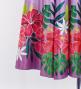 Hula Long circular skirt with Hibiscus & Tiare/ Luxury Collection / Lavender / J2718lv