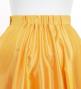 Hula Long circular skirt with Hibiscus & Tiare/ Luxury Collection / Orange / J2718or