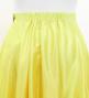 Hula Long circular skirt with Hibiscus & Tiare/ Luxury Collection / Yellow / J2718ye