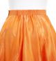 Hula Long circular skirt with Hibiscus &  Strelitzia/ Luxury Collection / Brown / J2719br