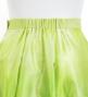 Hula Long circular skirt with Hibiscus &  Strelitzia/ Luxury Collection / Khaki / J2719ka
