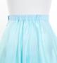 Hula Long circular skirt with Hibiscus &  Strelitzia/ Luxury Collection / Light Blue / J2719lbl