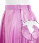 Hula Long circular skirt with Hibiscus &  Strelitzia/ Luxury Collection / Purple / J2719pu