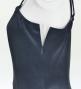 Hula One Shoulder Dress with Modern Leaf/ Luxury Collection / Gray / J2754gy