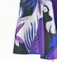 Hula One Shoulder Dress with Modern Leaf/ Luxury Collection / Purple / J2754pu