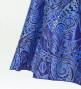 Hula Midi Dress with Kahiko&Moana Print / Luxury Collection / Blue / J2755bl