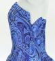 Hula Midi Dress with Kahiko&Moana Print / Luxury Collection / Blue / J2755bl