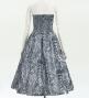 Hula Midi Dress with Kahiko&Moana Print / Luxury Collection / Gray / J2755gy