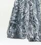 Hula Midi Dress with Kahiko&Moana Print / Luxury Collection / Gray / J2755gy