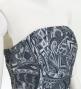 Hula Midi Dress with Kahiko&Moana Print / Luxury Collection / Gray / J2755gy