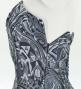 Hula Midi Dress with Kahiko&Moana Print / Luxury Collection / Gray / J2755gy