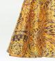 Hula Midi Dress with Kahiko&Moana Print / Luxury Collection / Orange / J2755or