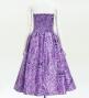 Hula Midi Dress with Kahiko&Moana Print / Luxury Collection / Purple / J2755pu