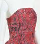 Hula Midi Dress with Kahiko&Moana Print / Luxury Collection / Red / J2755rd