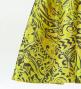 Hula Midi Dress with Kahiko&Moana Print / Luxury Collection / Yellow / J2755ye