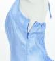 Hula Midi Halterneck Dress with Loke Lani Print / Luxury Collection / Blue / J2759bl
