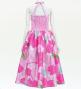 Hula Midi Halterneck Dress with Loke Lani Print / Luxury Collection / Pink / J2759pi
