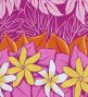 Hula Pa'u Skirt with Tiare Print / Red Purple / G2767