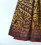 Hula Pa'u Skirt with Kahiko Print / Brown / G2787