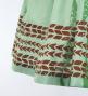 Hula Pa'u Skirt with Kahiko Print / Green / G2793