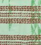Hula Pa'u Skirt with Kahiko Print / Green / G2793