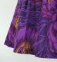 Hula Pa'u Skirt with Protea Print / Purple / G2811