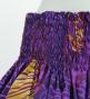 Hula Pa'u Skirt with Protea Print / Purple / G2811