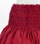 Hula Pa'u Skirt with Hawaiian Flower Print / Red / G2813