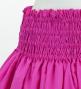 Hula Pa'u Skirt with Hawaiian Flower Print / Pink / G2815